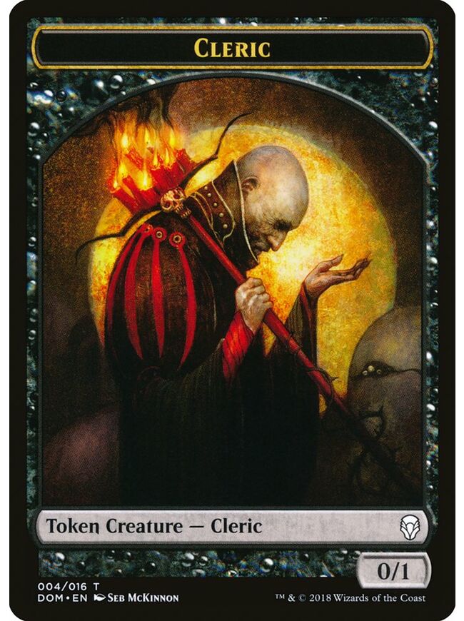 Cleric Token (0/1)