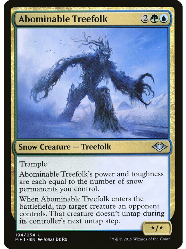 Abominable Treefolk