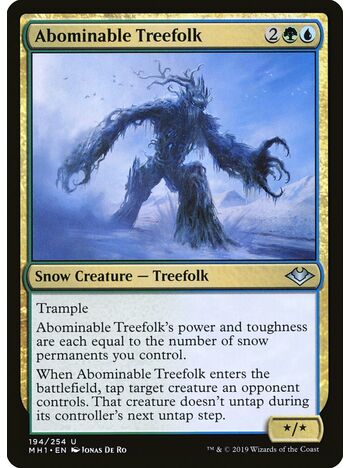 Abominable Treefolk