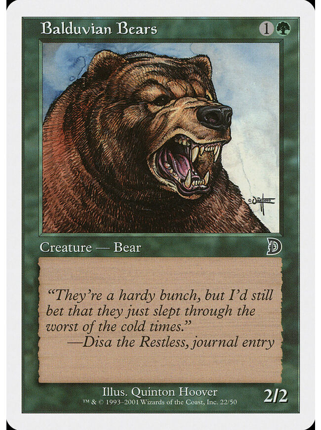 Balduvian Bears