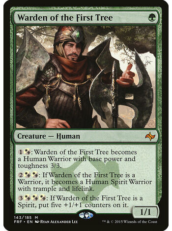 Warden of the First Tree