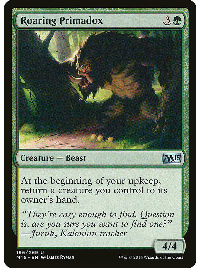Roaring Primadox