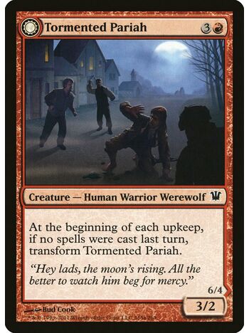 Tormented Pariah // Rampaging Werewolf