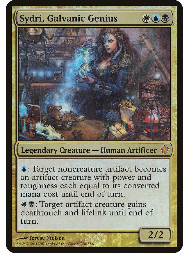 Sydri, Galvanic Genius
