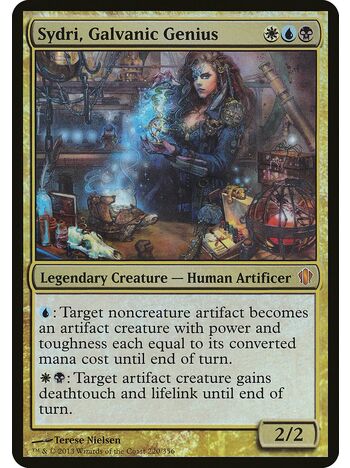 Sydri, Galvanic Genius