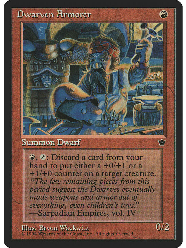 Dwarven Armorer