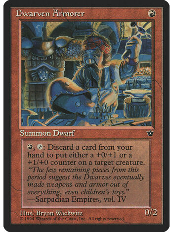 Dwarven Armorer