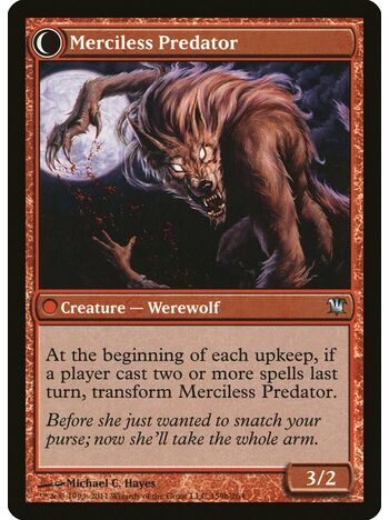 Reckless Waif // Merciless Predator