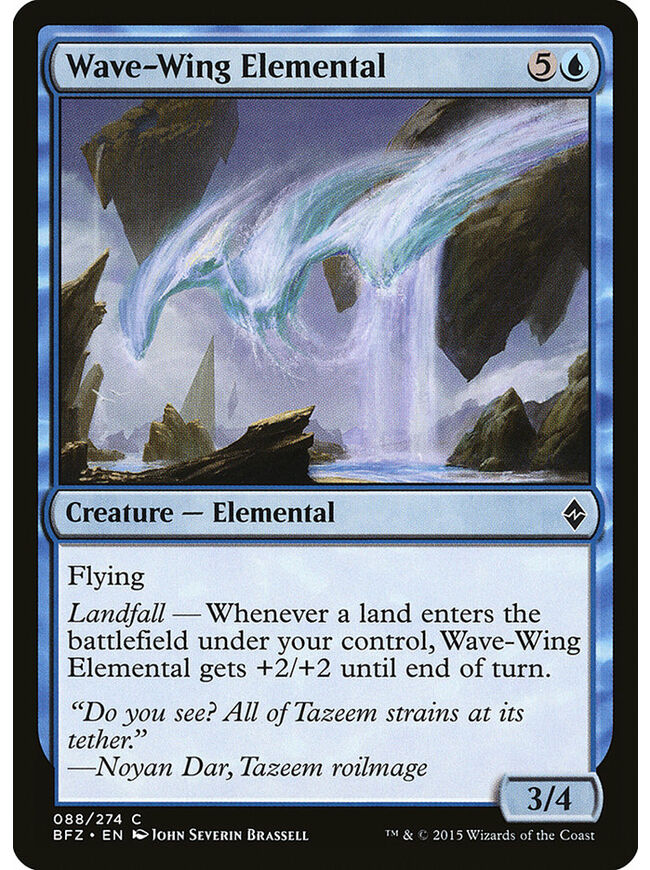 Wave-Wing Elemental