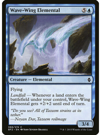 Wave-Wing Elemental