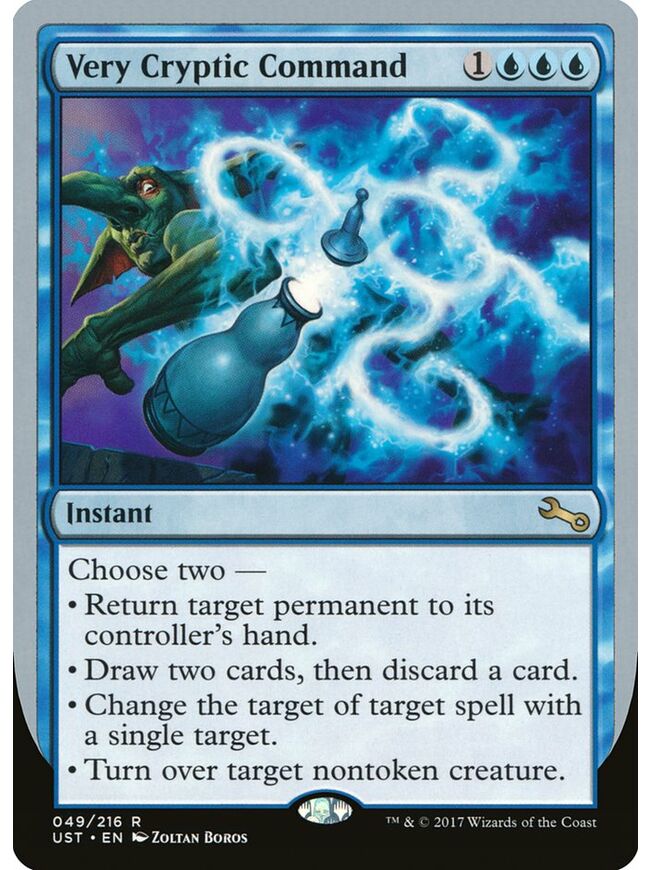 Very Cryptic Command