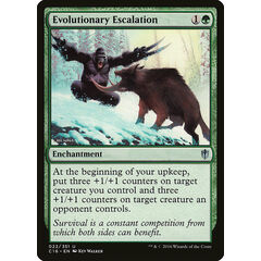 Evolutionary Escalation