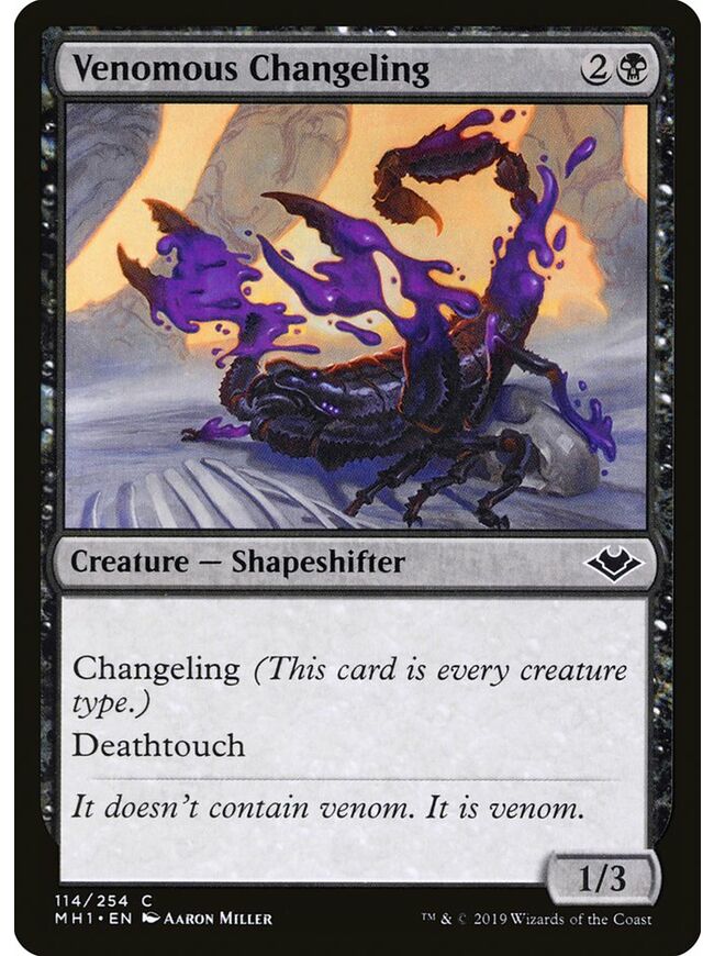 Venomous Changeling
