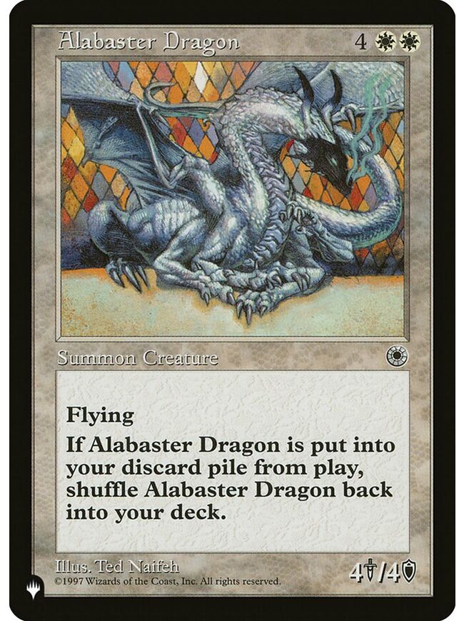 Alabaster Dragon