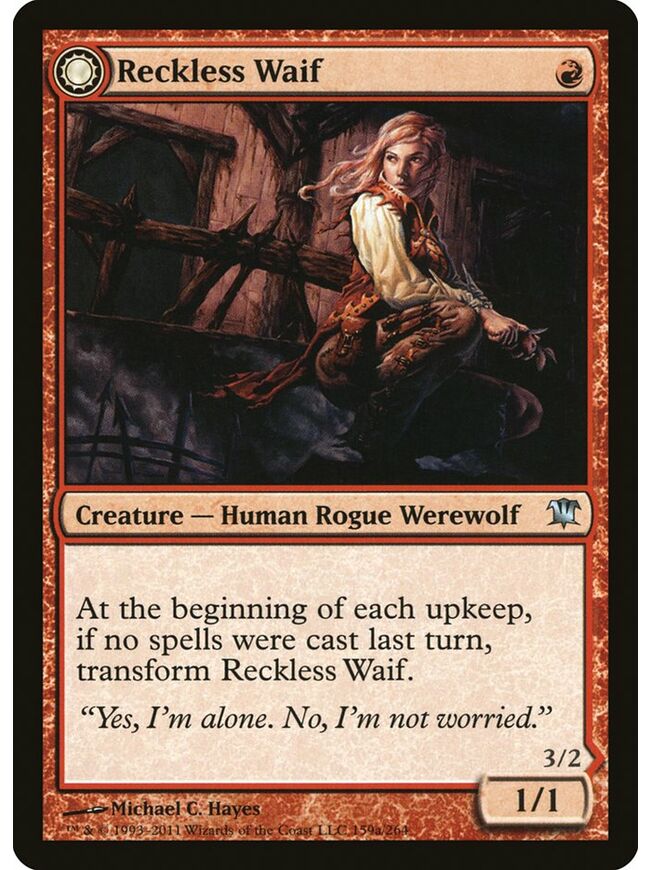 Reckless Waif // Merciless Predator