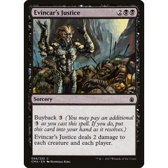 Evincar's Justice