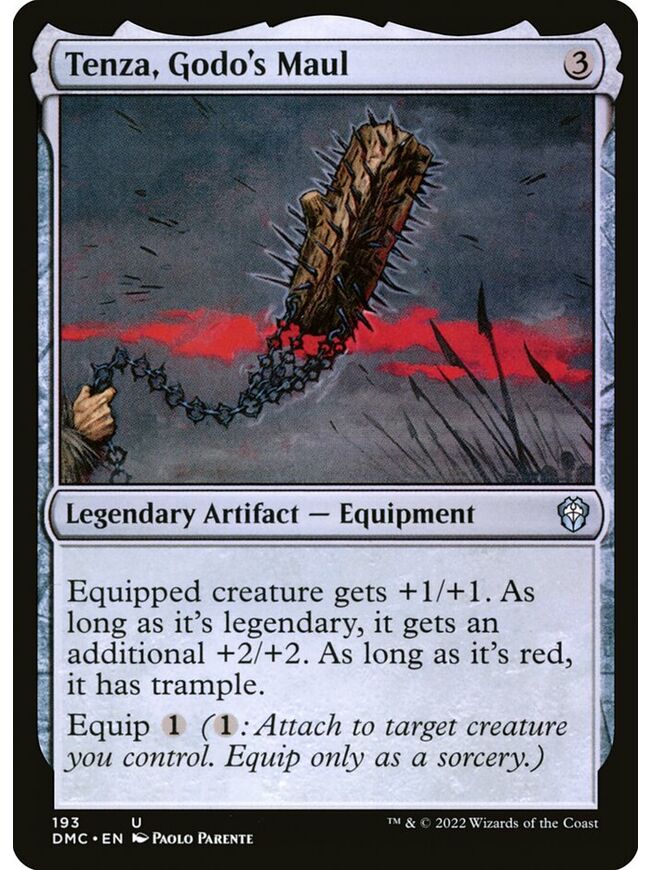 Tenza, Godo's Maul