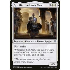 Syr Alin, the Lion's Claw