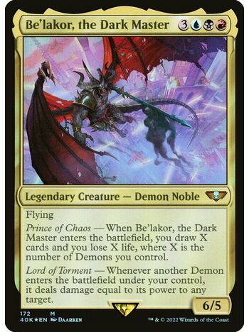 Be'lakor, the Dark Master