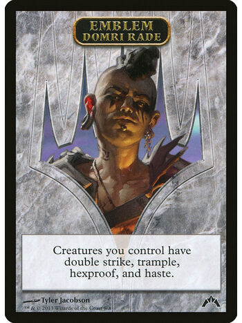 Domri Rade Emblem Token