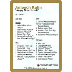 Janosch Kühn Decklist (2000)