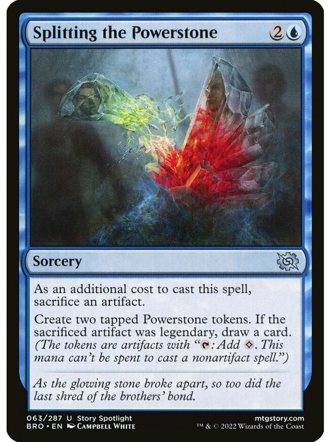 Splitting the Powerstone