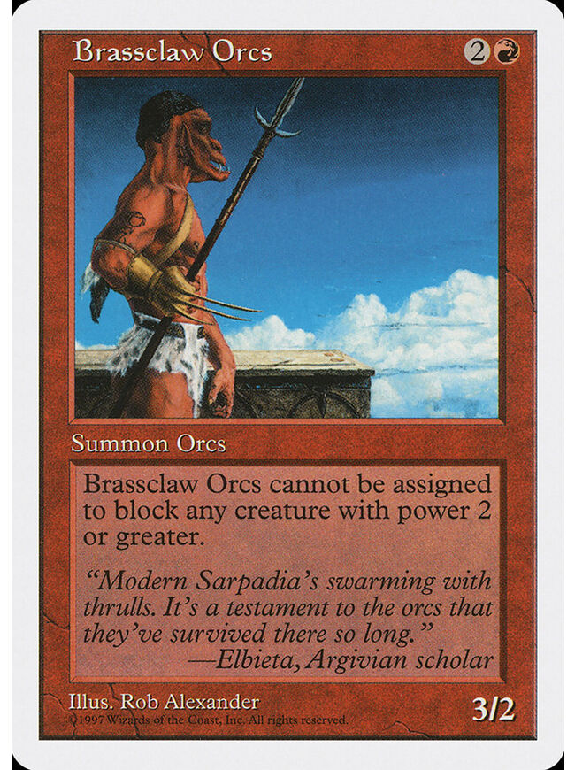 Brassclaw Orcs