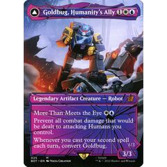 Goldbug, Humanity's Ally // Goldbug, Scrappy Scout