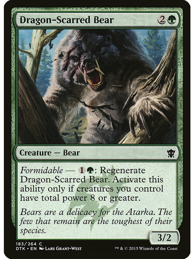 Dragon-Scarred Bear