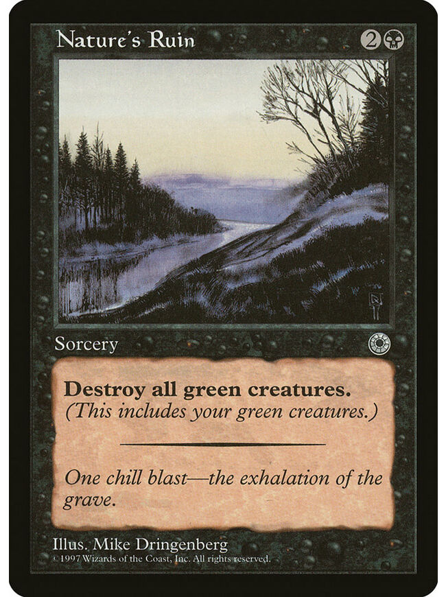 Nature's Ruin