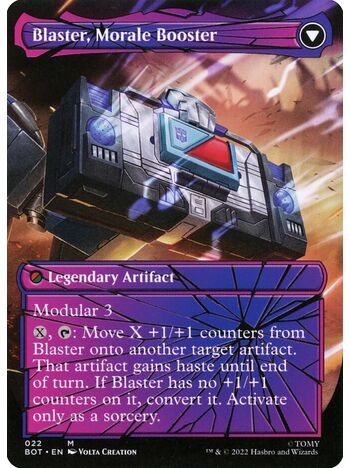 Blaster, Combat DJ // Blaster, Morale Booster
