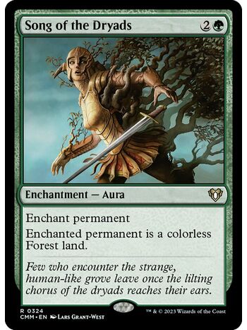 Song of the Dryads