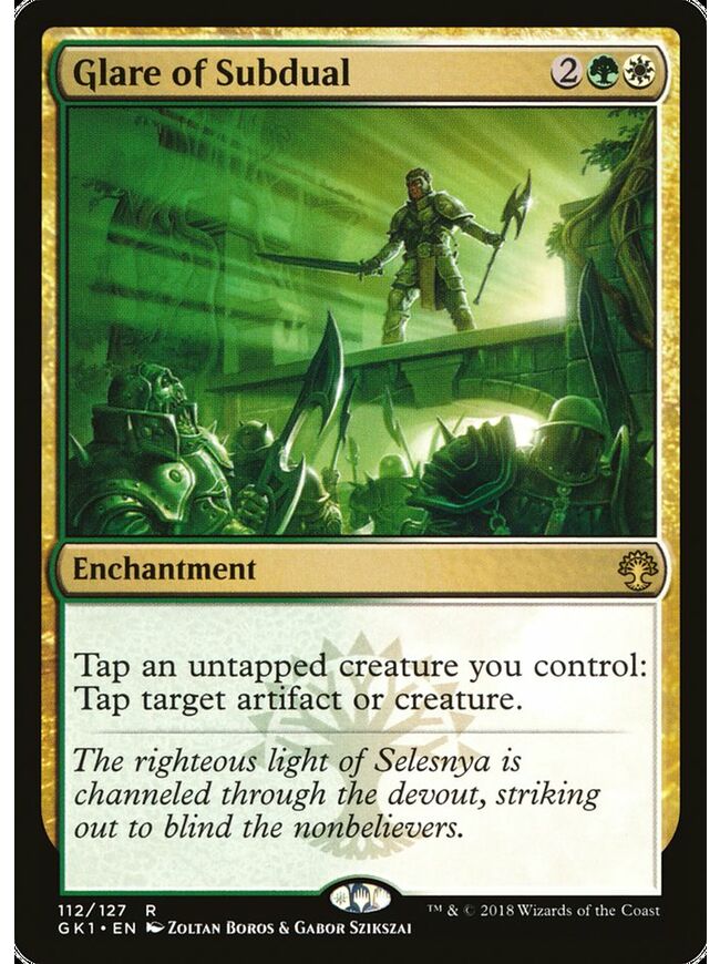 Glare of Subdual