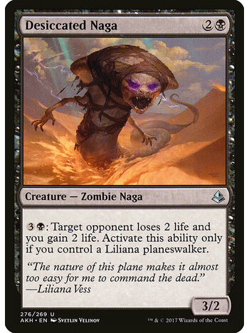 Desiccated Naga