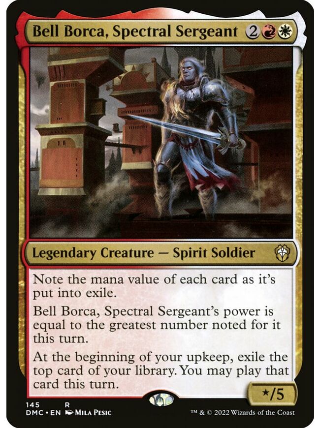 Bell Borca, Spectral Sergeant