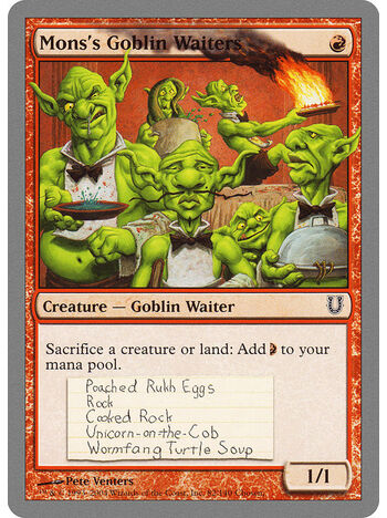 Mons's Goblin Waiters