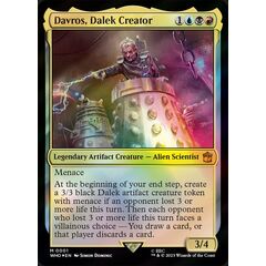Davros, Dalek Creator