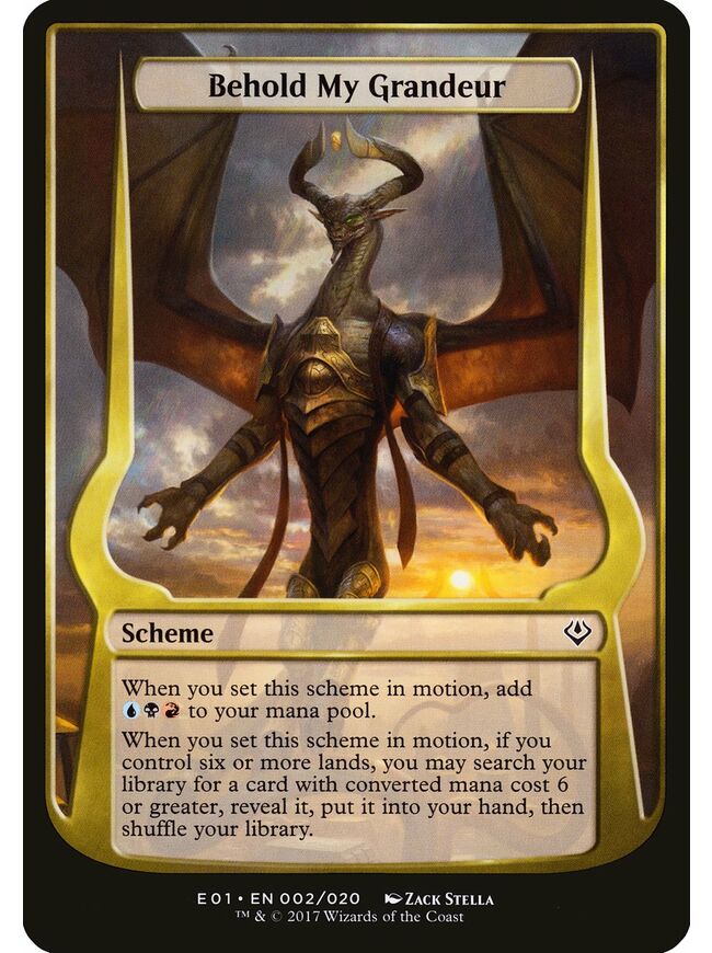 Behold My Grandeur