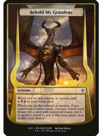 Behold My Grandeur