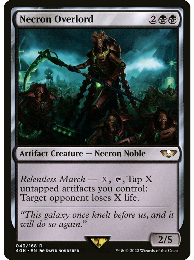 Necron Overlord
