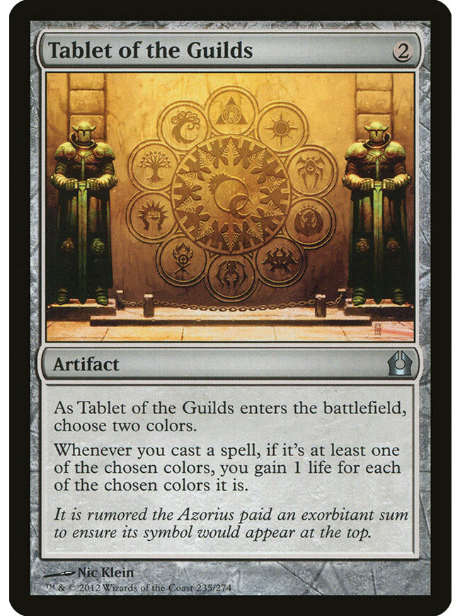 Tablet of the Guilds
