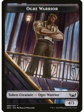 Ogre Warrior Token