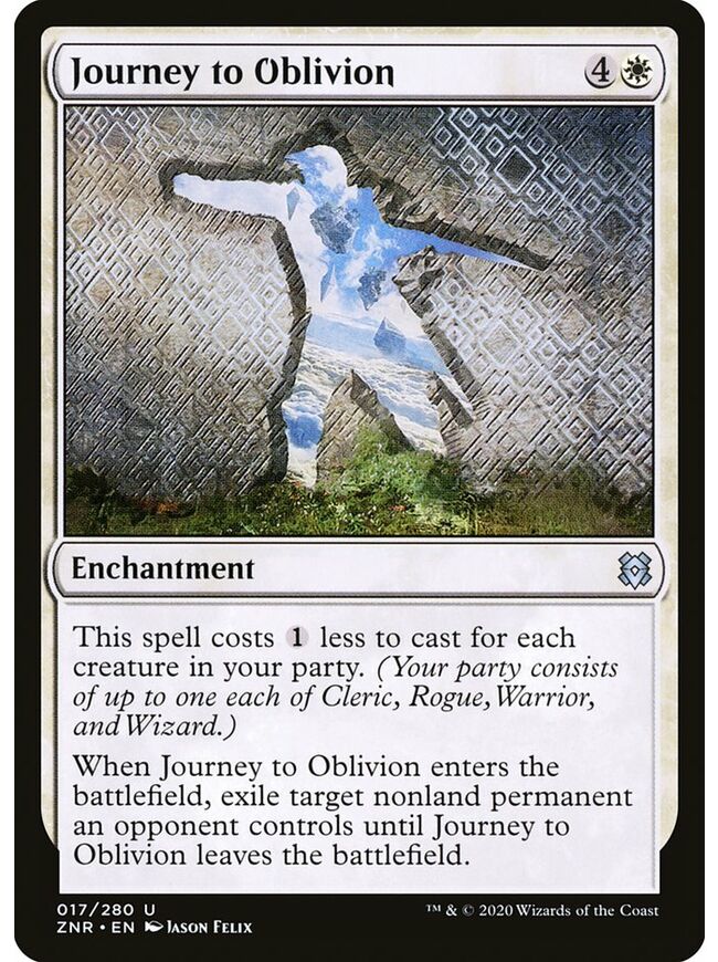 Journey to Oblivion