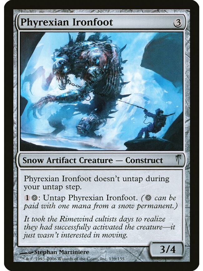 Phyrexian Ironfoot