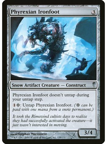 Phyrexian Ironfoot