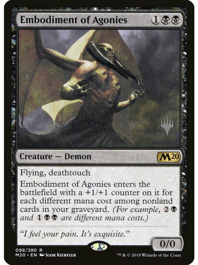 Embodiment of Agonies