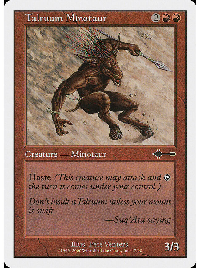 Talruum Minotaur