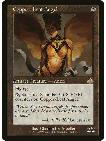 Copper-Leaf Angel