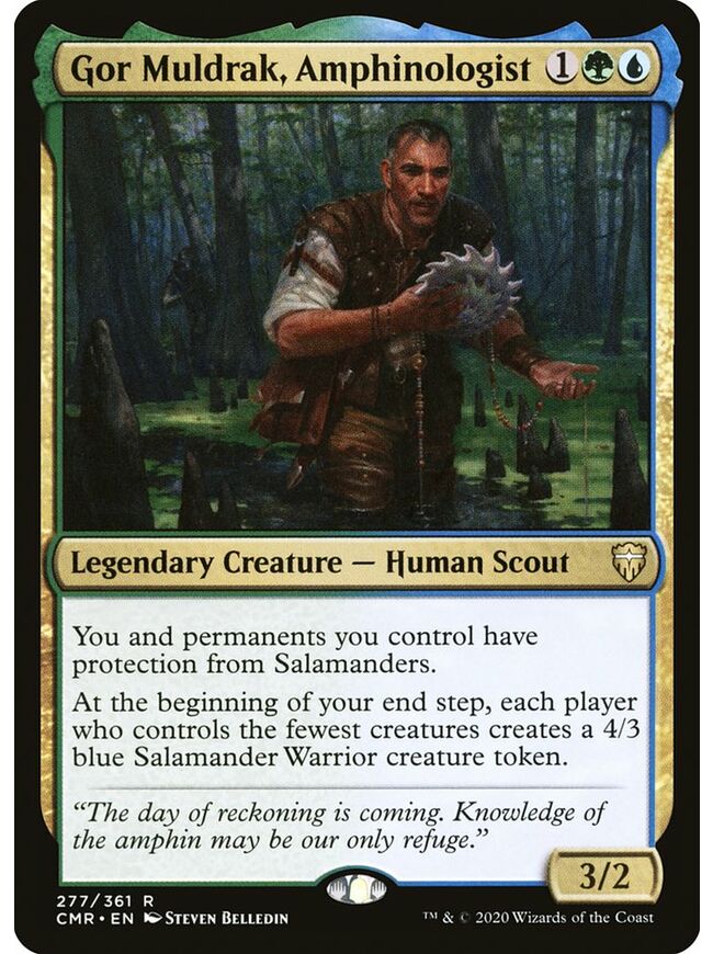 Gor Muldrak, Amphinologist