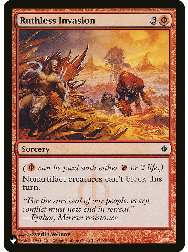 Ruthless Invasion